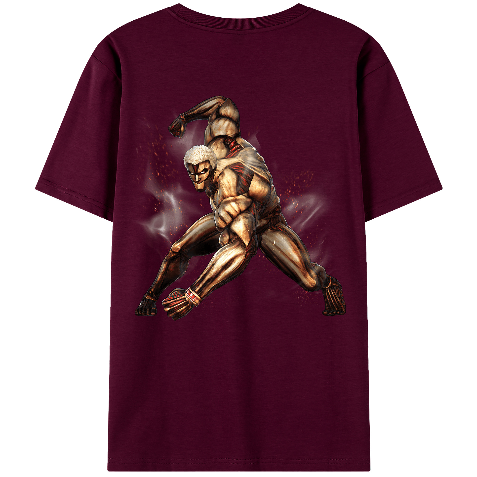 （画像用） 進撃の巨人 Attack on Titan レディース半袖Tシャツ(バックプリント)